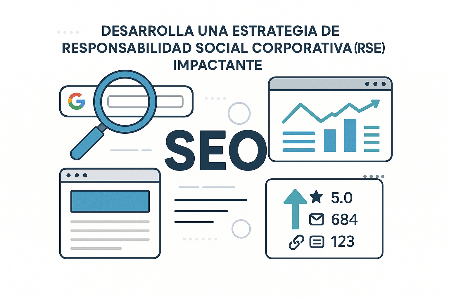 Representación de colaboración empresarial en RSE, con diversas manos unidas sobre un mapa global, simbolizando el impacto conjunto.