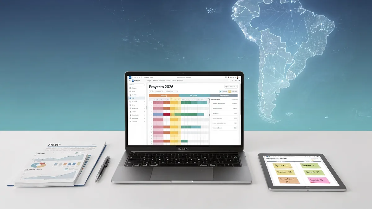 Cursos de Gestión de Proyectos 2026: PMP, Scrum y MS Project