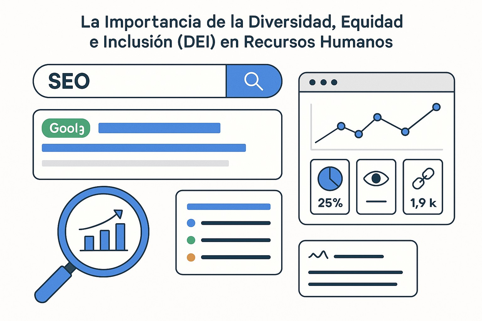 Un grupo diverso de profesionales colaborando activamente en un entorno de oficina moderno