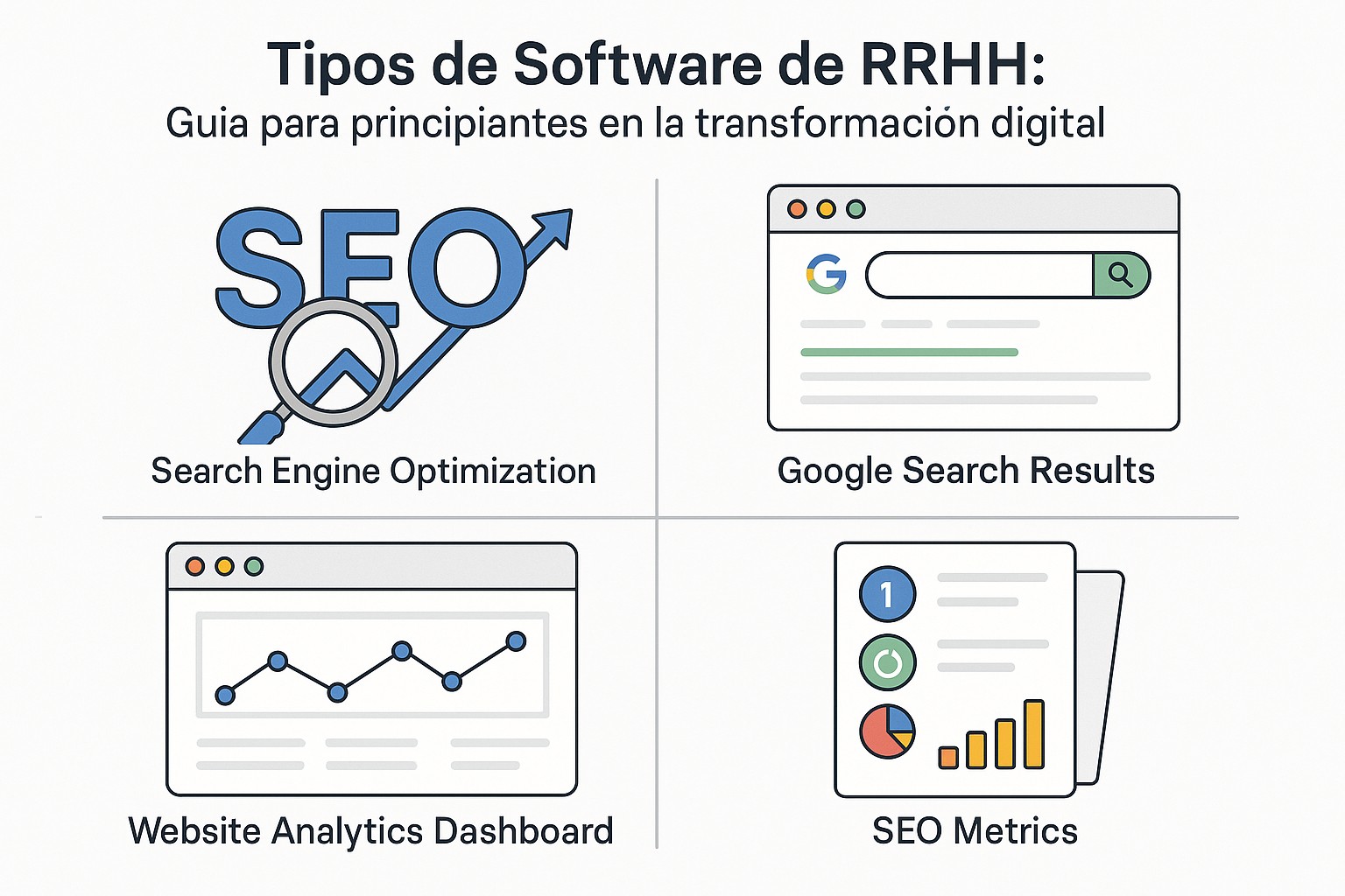 Equipo de recursos humanos revisando informes de nómina en un software de gestión de RRHH